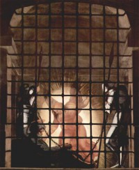 Картина автора Санти Рафаэль под названием Изведение Апостола Петра из темницы