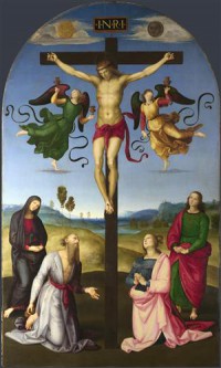 Картина автора Санти Рафаэль под названием The Mond Crucifixion