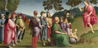 Картина автора Санти Рафаэль под названием Saint John the Baptist Preaching