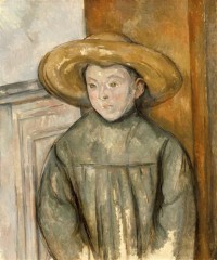 Картина автора Сезанн Поль под названием Boy With a Straw Hat