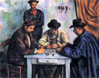 Картина автора Сезанн Поль под названием The Card Players  				 - Игроки в карты