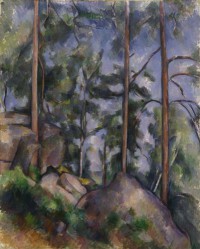 Картина автора Сезанн Поль под названием Pines and Rocks