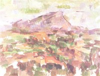 Картина автора Сезанн Поль под названием La montagne Sainte-Victoire