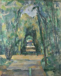 Картина автора Сезанн Поль под названием Avenue at Chantilly