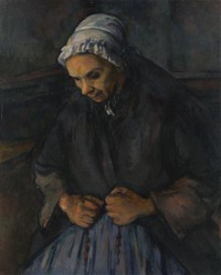 Картина автора Сезанн Поль под названием An Old Woman with a Rosary