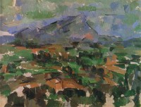 Картина автора Сезанн Поль под названием La Montagne Sainte-Victoire