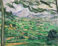 Картина автора Сезанн Поль под названием La Montagne Saint-Victoire au grand Pin