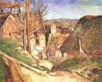 Картина автора Сезанн Поль под названием La Maison du Pendu Auvers-sur-Oise