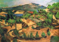 Картина автора Сезанн Поль под названием Montagnes en Provence, l'Estaque