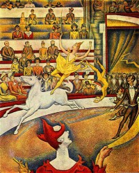 Картина автора Сера Жорж под названием Der Zirkus