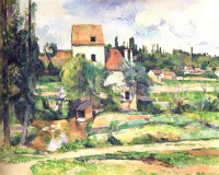 Картина автора Сезанн Поль под названием Moulin sur la Couleuve, près de Pontoise
