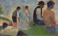 Картина автора Сера Жорж под названием Study for 'Bathers at Asnieres'