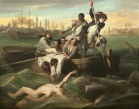 Картина автора Синглтон Копли Джон под названием Watson and the Shark  				 - Уотсон и акула
