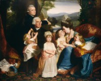 Картина автора Синглтон Копли Джон под названием The Copley Family