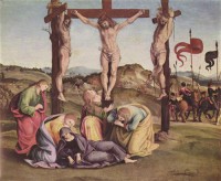 Картина автора Синьорелли Лука под названием Распятие Христа