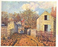 Картина автора Сислей Альфред под названием Village de Voisins
