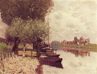 Картина автора Сислей Альфред под названием The Seine at Bougivali