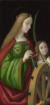 Картина автора Соларио Антонио под названием Saint Catherine of Alexandria