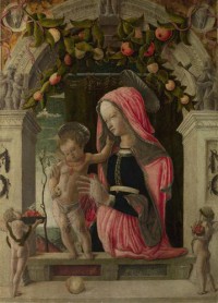 Картина автора Скьявони Джорджо под названием The Virgin and Child
