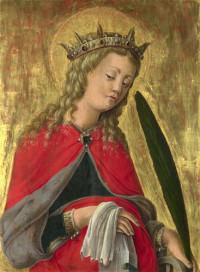 Картина автора Скьявони Джорджо под названием Saint Catherine