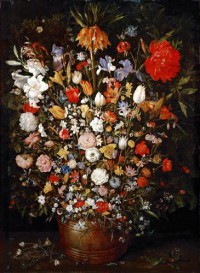 Картина автора Старший Ян Брейгель под названием Натюрморт с цветами