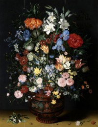 Картина автора Старший Ян Брейгель под названием Натюрморт с цветами