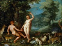 Картина автора Старший Ян Брейгель под названием Эдемский сад