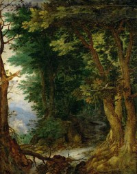 Картина автора Старший Ян Брейгель под названием Лесной пейзаж