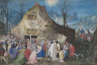 Картина автора Старший Ян Брейгель под названием The Adoration of the Kings