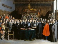 Картина автора Терборх Герард под названием The Ratification of the Treaty of Münster