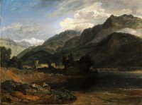 Картина автора Тёрнер Джозеф Мэллорд Уильям под названием Bonneville, Savoy, with Mont Blanc
