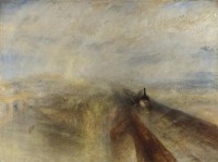 Картина автора Тёрнер Джозеф Мэллорд Уильям под названием Rain, Steam, and Speed - The Great Western Railway