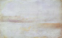 Картина автора Тёрнер Джозеф Мэллорд Уильям под названием Calm Sea with Distant Grey Clouds