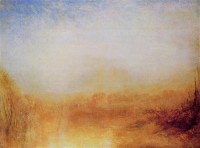 Картина автора Тёрнер Джозеф Мэллорд Уильям под названием Landscape with River and Distant Mountains