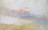 Картина автора Тёрнер Джозеф Мэллорд Уильям под названием Red Sky over a Beach