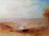 Картина автора Тёрнер Джозеф Мэллорд Уильям под названием Landscape with a River and a Bay in the Distance