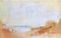 Картина автора Тёрнер Джозеф Мэллорд Уильям под названием Coast Scene with Buildings