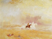 Картина автора Тёрнер Джозеф Мэллорд Уильям под названием Riders on a Beach