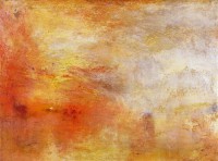 Картина автора Тёрнер Джозеф Мэллорд Уильям под названием Sun setting over a Lake
