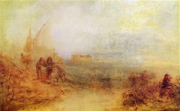 Картина автора Тёрнер Джозеф Мэллорд Уильям под названием Wreckers on the Coast - Sun rising through Mist