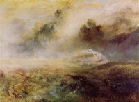 Картина автора Тёрнер Джозеф Мэллорд Уильям под названием Rough Sea with Wreckage