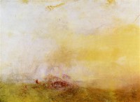 Картина автора Тёрнер Джозеф Мэллорд Уильям под названием Sunrise with Sea Monsters