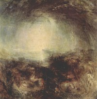 Картина автора Тёрнер Джозеф Мэллорд Уильям под названием Shade and Darkness – the evening of the Deluge