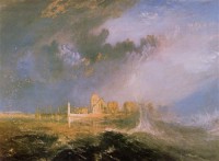 Картина автора Тёрнер Джозеф Мэллорд Уильям под названием Mouth of the Seine, Quille-Boeuf