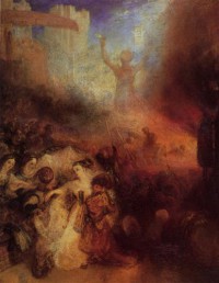 Картина автора Тёрнер Джозеф Мэллорд Уильям под названием Shadrach, Meshech and Abendnego in the Burning Fiery Furnace