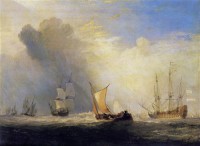 Картина автора Тёрнер Джозеф Мэллорд Уильям под названием Rotterdam Ferry Boat