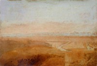 Картина автора Тёрнер Джозеф Мэллорд Уильям под названием Hilltown on the Edge of the Campagna