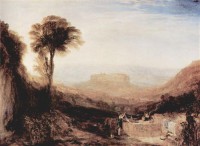 Картина автора Тёрнер Джозеф Мэллорд Уильям под названием View of Orvieto, painted in Rome