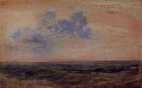 Картина автора Тёрнер Джозеф Мэллорд Уильям под названием Study of Sea and Sky, Isle of Wight
