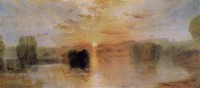 Картина автора Тёрнер Джозеф Мэллорд Уильям под названием The Lake, Petworth, Sunset